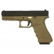 |Уценка| Страйкбольный пистолет WE Glock-17 Gen.4 Tan, сменные накладки (WE-G001B-TN) (№ 434-УЦ) - фото № 1