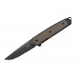 Нож складной CRKT Cinco 7,3 см, сталь D2, рукоять G10, Brown - фото № 1