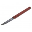 Нож складной CRKT CEO 7,9 см, сталь D2, рукоять GRN, Burgundy - фото № 1