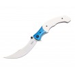 Нож складной CRKT Ritual 12 см, сталь Sandvik 12С27, рукоять Micarta, Blue - фото № 1