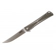 Нож складной CRKT Crossbones 9 см, сталь Aus 8, рукоять T-6 Aluminium, Grey - фото № 1