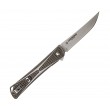 Нож складной CRKT Crossbones 9 см, сталь Aus 8, рукоять T-6 Aluminium, Grey - фото № 2