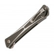 Нож складной CRKT Crossbones 9 см, сталь Aus 8, рукоять T-6 Aluminium, Grey - фото № 4