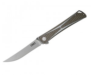 Нож складной CRKT Jumbones 12,3 см, сталь Aus 8, рукоять T-6 Aluminium, Grey