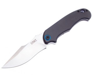 Нож складной CRKT P.S.D. (Particle Separation Device)  9,2 см, сталь 1.4116, рукоять Carbon, Grey