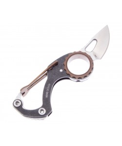 Нож складной CRKT Compano 3,6 см, сталь 5Cr15MoV, рукоять сталь 2CR13, Bronze