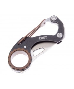 Нож складной CRKT Compano 3,6 см, сталь 5Cr15MoV, рукоять сталь 2CR13, Bronze
