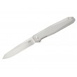 Нож складной CRKT Facet 8,6 см, сталь D2, рукоять Steel, Grey - фото № 1