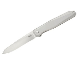 Нож складной CRKT Facet 8,6 см, сталь D2, рукоять Steel, Grey