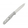 Нож складной CRKT Facet 8,6 см, сталь D2, рукоять Steel, Grey - фото № 2