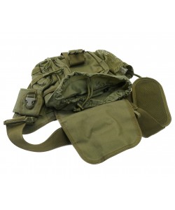 Сумка тактическая Brave Hunter PK044, 24x18x13 см (Olive)