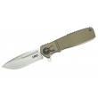 Нож складной CRKT Homefront 9 см, сталь Aus 8, рукоять T-6 Aluminium, Olive - фото № 1