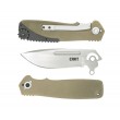 Нож складной CRKT Homefront 9 см, сталь Aus 8, рукоять T-6 Aluminium, Olive - фото № 4