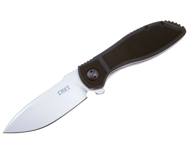 Нож складной CRKT Prowess 8,6 см, сталь Aus 8, рукоять GFN, Black
