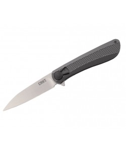 Нож складной CRKT Slacker 8,4 см, сталь 1.4116, рукоять T-6 Aluminium, Grey