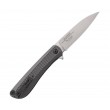 Нож складной CRKT Slacker 8,4 см, сталь 1.4116, рукоять T-6 Aluminium, Grey - фото № 2