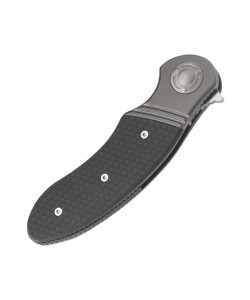 Нож складной CRKT Hootenanny 8,5 см, сталь 8Cr13MoV, рукоять Steel, Grey
