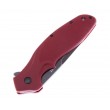 Нож складной CRKT Shenanigan Maroon 8,5 см, сталь 1.4116, рукоять GRN, Red - фото № 3