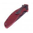 Нож складной CRKT Shenanigan Maroon 8,5 см, сталь 1.4116, рукоять GRN, Red - фото № 4