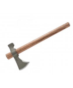 Топор CRKT Woods Chogan T-Hawk 8,9 см, сталь 1055 Carbon, рукоять Гикори Brown