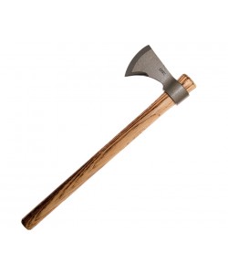 Топор CRKT Woods Nobo T-Hawk 8,8 см, сталь 1055 Carbon, рукоять Гикори Brown