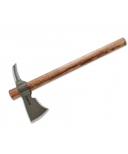 Топор CRKT Woods Kangee T-Hawk 11,1 см, сталь 1055 Carbon, рукоять Гикори Brown