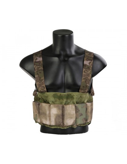 Разгрузка EmersonGear Speed SCAR-H Chest Rig, с карманами (Green Camo)
