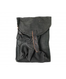 Подсумок черный для АК под 3 магазина, ВМФ (оригинал СССР)