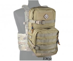 Рюкзак штурмовой EmersonGear Modular Assault Pack w 3L Hydration Bag (Khaki)
