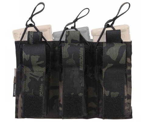 Подсумок под 3 магазина EmersonGear 5.56&Pistol Triple Open Top (Multicam Black)