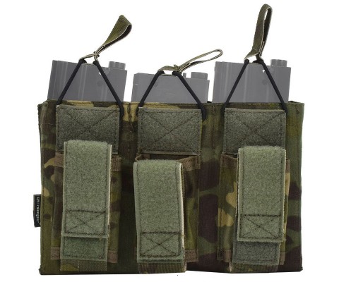 Подсумок под 3 магазина EmersonGear 5.56&Pistol Triple Open Top (Multicam Tropic)