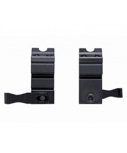 Кольца 25,4 мм Remington RMKC13, быстросъемные на Weaver (средние, блистер)