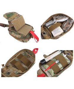 Подсумок под аптечку EmersonGear Military First Aid Kit (Khaki)