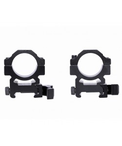 Кольца 25,4 мм Remington RMKC14, быстросъемные на Weaver (низкие, H=15 мм)