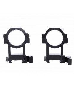 Кольца 30 мм Remington RMKC12, быстросъемные на Weaver (высокие, H=25 мм)