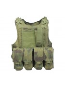 Разгрузка Стикхант USMC Скорпион для крепления снаряжения (Green Camo)