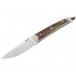 Нож Fox Knives Vintage 11 см, сталь 440C, рукоять рог, Brown - фото № 1