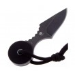 Нож Black Fox Arrow fixed 5,5 см, сталь 440C, рукоять G10, Black - фото № 2