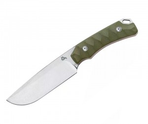 Нож Fox Knives BlackFox Linx 11 см, сталь D2, рукоять G10, Green