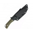 Нож Fox Knives BlackFox Linx 11 см, сталь D2, рукоять G10, Green - фото № 2