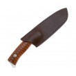 Нож Fox Knives Fox FX-131 Pro-Hunter 11 см, сталь Bohler N690, рукоять Дерево, Brown - фото № 4