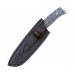 Нож Fox Knives Fox FX-131 Pro - Hunter 11 см, сталь Bohler N690, рукоять Micarta, Grey - фото № 3