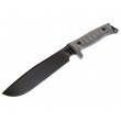 Нож Fox Knives Combat Jungle 19 см, сталь Bohler N690, рукоять Micarta, Grey - фото № 1