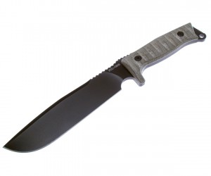 Нож Fox Knives Combat Jungle 19 см, сталь Bohler N690, рукоять Micarta, Grey