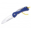 Нож складной Fox Knives Sailing 7,5 см, сталь 420НС, рукоять T-6 Aluminium, Blue - фото № 1