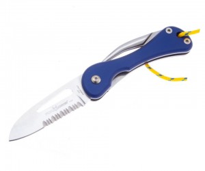 Нож складной Fox Knives Sailing 7,5 см, сталь 420НС, рукоять T-6 Aluminium, Blue