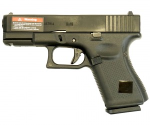 Страйкбольный пистолет East Crane Glock 19 Gen.5 GBB Black (EC-1303-BK)