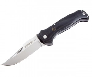 Нож складной Fox Knives Forest 9,5 см, сталь Sandvik 12С27, рукоять Микарта, Black