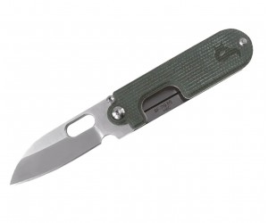 Нож складной Fox Knives Bean Gen II 5,4 см, сталь 440C, рукоять Micarta, Grey