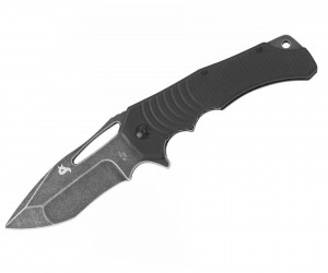 Нож складной Fox Knives Hugin 10 см, сталь 440C, рукоять G10, Black